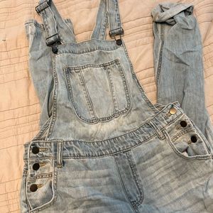Pink Lily Boutique Distressed Womens Overalls